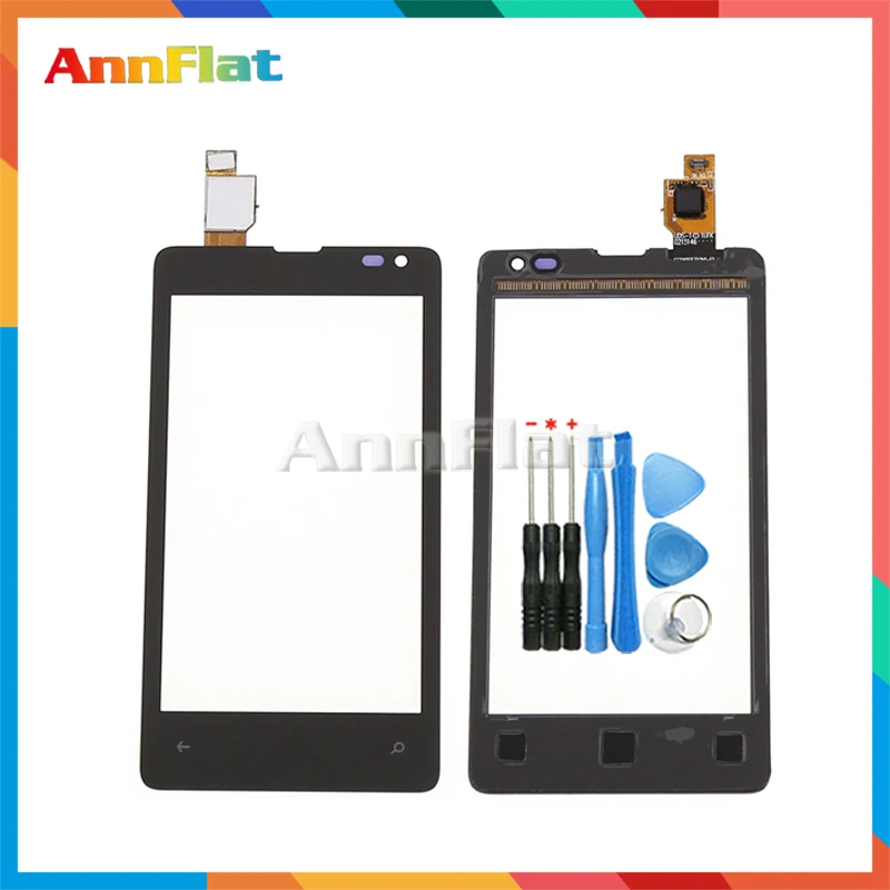 

Replacement High Quality For Nokia Microsoft Lumia 435 N435 532 N532 Touch Screen Digitizer Front Glass Lens Sensor Panel + Tool