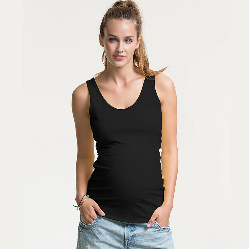 Breastfeeding Tanks Maternity Vest Nursing Tops Feeding Clothes For