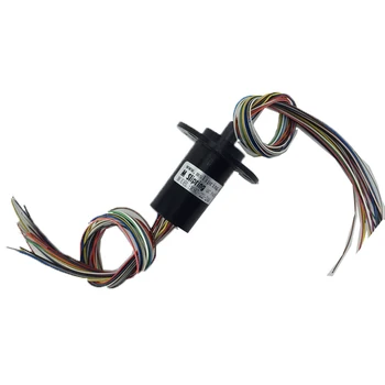 

1PC M Slipring 24 Channels Wires 2A Slip Ring Dia 22mm Rotary Conductive Joint Connectors for RC Robot Carbon Brush