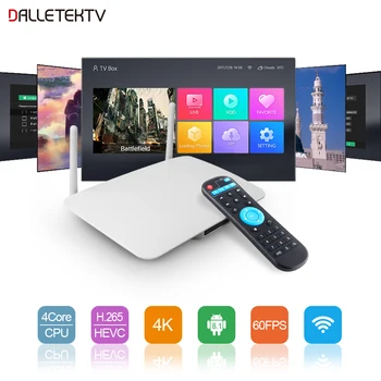 

Leadcool Q1404 Smart Android 8.1 Tv Box RK3229 Quad-Core 1GB/2GB 8GB/16GB 4K Media Player Support 2.4GHz Wifi 100M LAN TV BOX