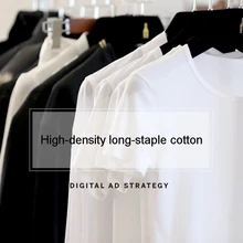 Высококачественный изготовленный на заказ Весна и лето двухсторонний хлопок для футболки Ширина 170 см высокой плотности длинноволокнистый хлопок для DIY шитья