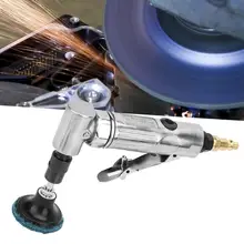 Промышленный Класс 90 градусов изгиб пневматическая насадка для шлифовальной машины с 2-дюймовым шлифовальный диск MBSP шлифовальный диск шатун