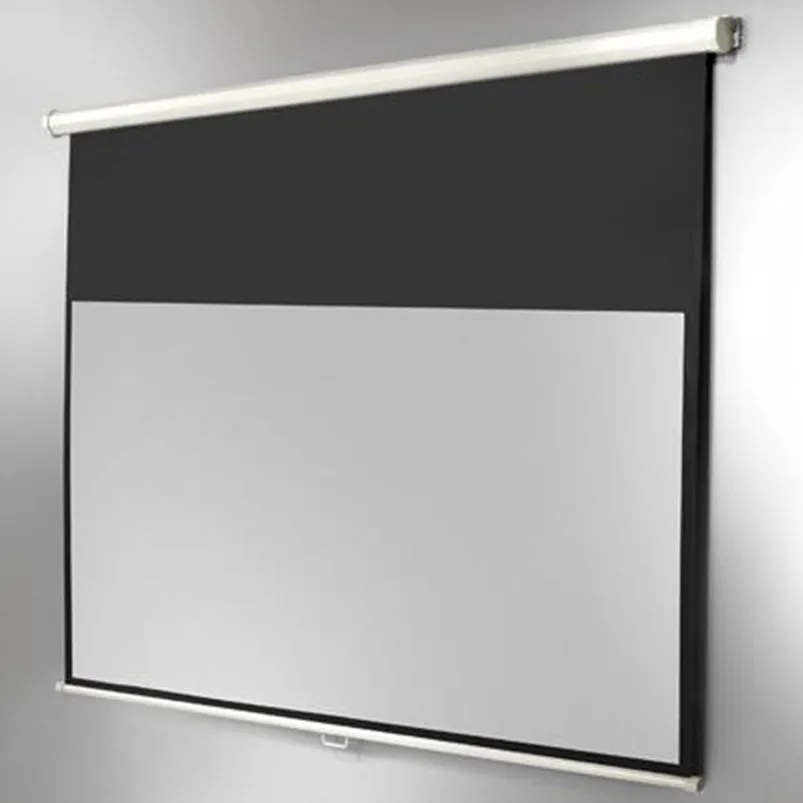 100 &quotручной экономный Pull down проекционный проектор экран для домашнего
