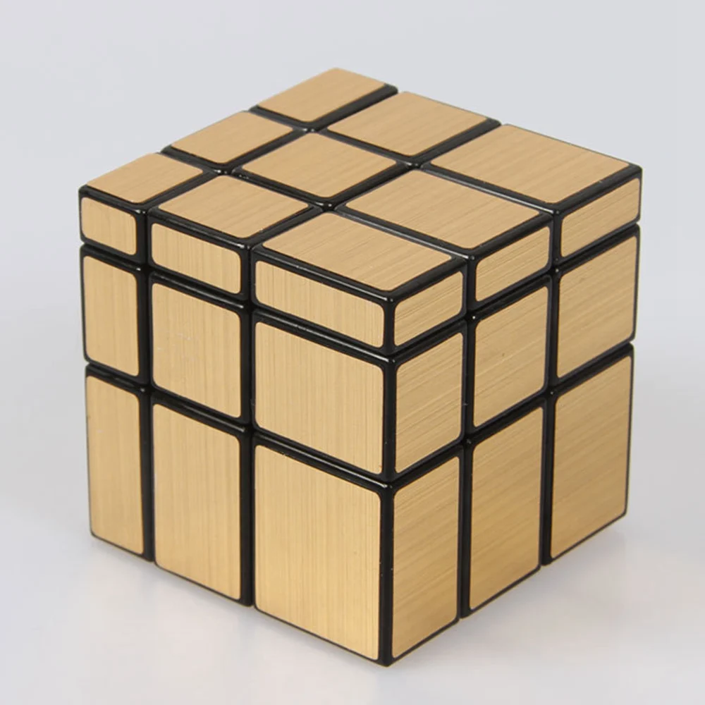 Shengshou ss 57 мм зеркало блоки литые покрытием 3x3x3 Magic Cube Скорость Логические кубики подарок на день рождения развивающие игрушки для Для детей