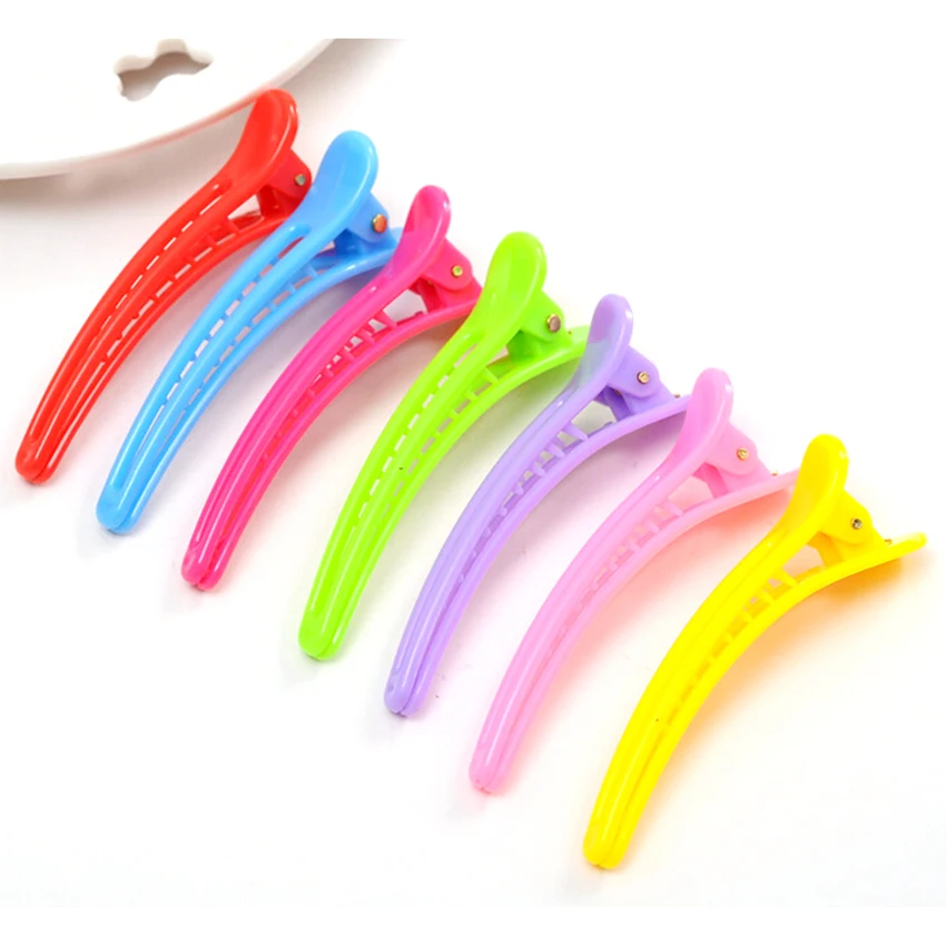 Hair Grip Clips Hairdressing Sectioning Cutting Clamps Professional Plastic Salon Styling Hair