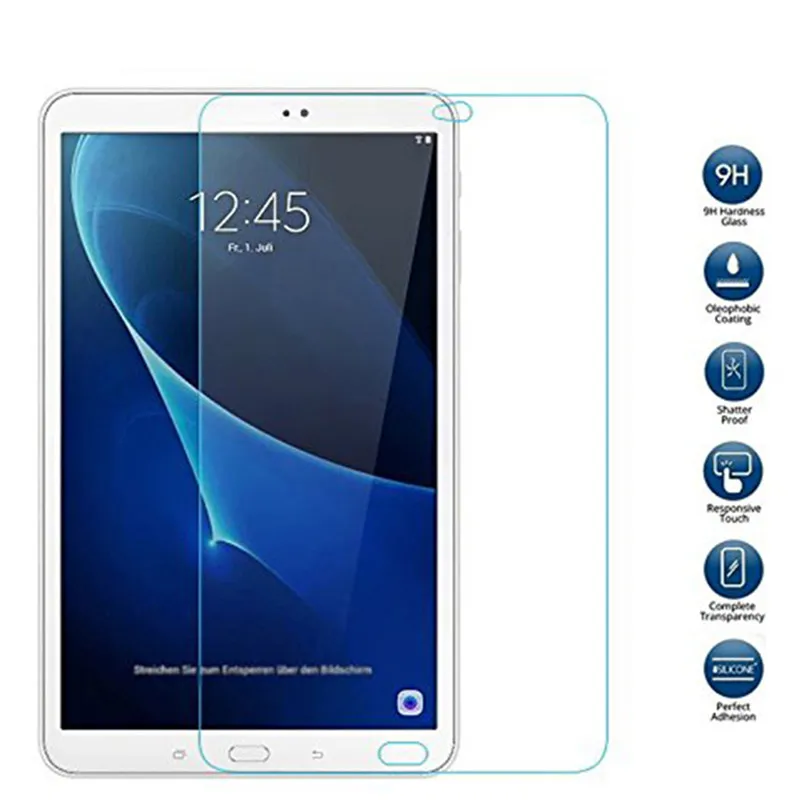 Защитное стекло закаленное для Samsung Galaxy Tab A 10 1 2019 Note 2014 2 T510 T515 P600 P5100 N8000|Защитные