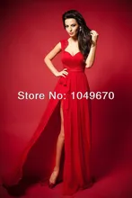 Freies Verschiffen 2016 Spezielle Gelegenheit Rote Kappen-hülsen Schatz Prom Abendkleid Lang Party Kleider N102