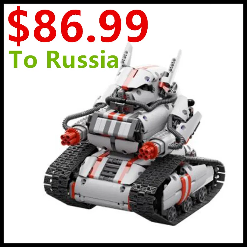  2017 New Mitu Robot Tank Mecha Crawler Base Xiaomi Mitu Building Block Robot Crawler Tank Version C