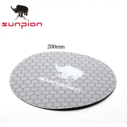 SUNPION 3D-принтеры с подогревом Стикеры с лентой 200 мм Круглый печати сборки пластина для коссель 3D-принтеры части 5 шт./лот