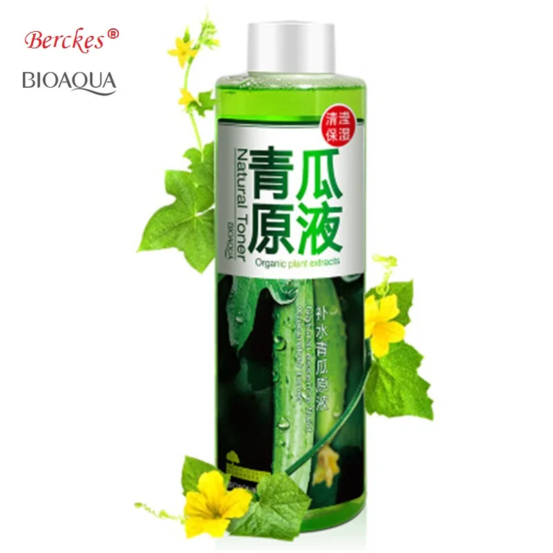 

Bioaqua Cucumber juice hydrating Facial Lotion Cucumber face Toner Skin toner beauty Skin Care liquid serum essence