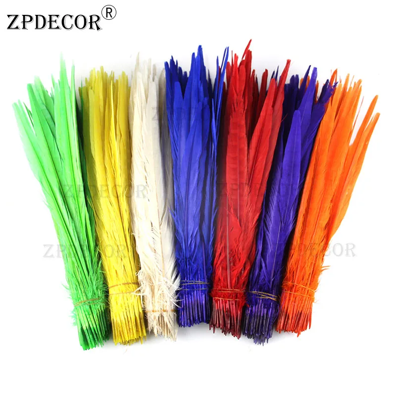 ZPDECOR 12-14 дюймов 30-35 см Ringneck Перья из хвоста фазана | Дом и сад