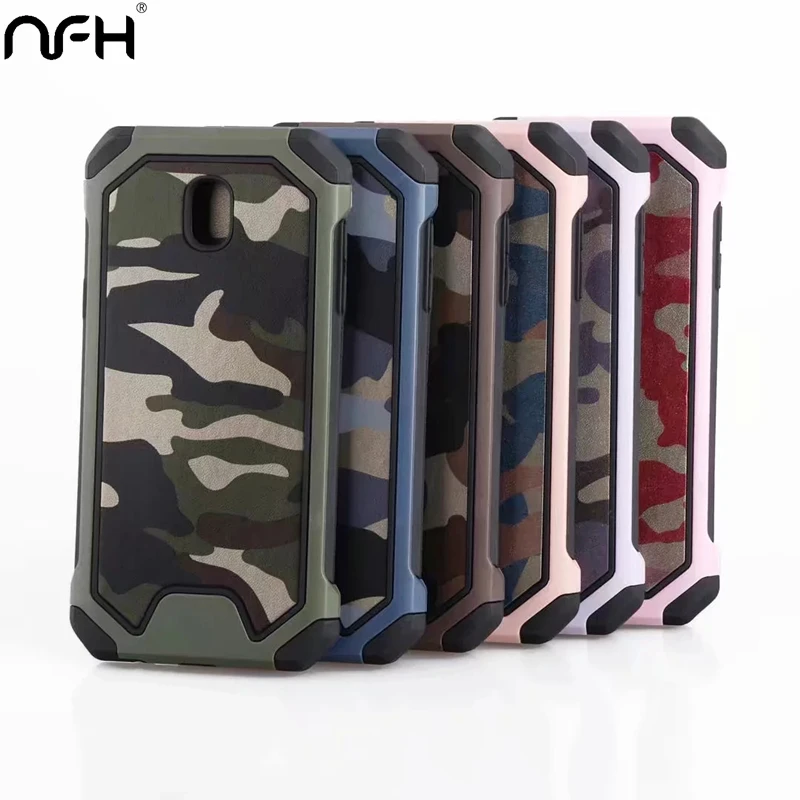 Shockproof Protection Army Armor Camouflage Case For Samsung Galaxy J3 J330F J530W Hard Case On The J5 J7 EU Version