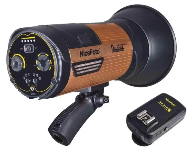 

400W NiceFoto hs-400c lamp for outdoor flash light for outdoor built-in high speed 1/8000 speed synchronous
