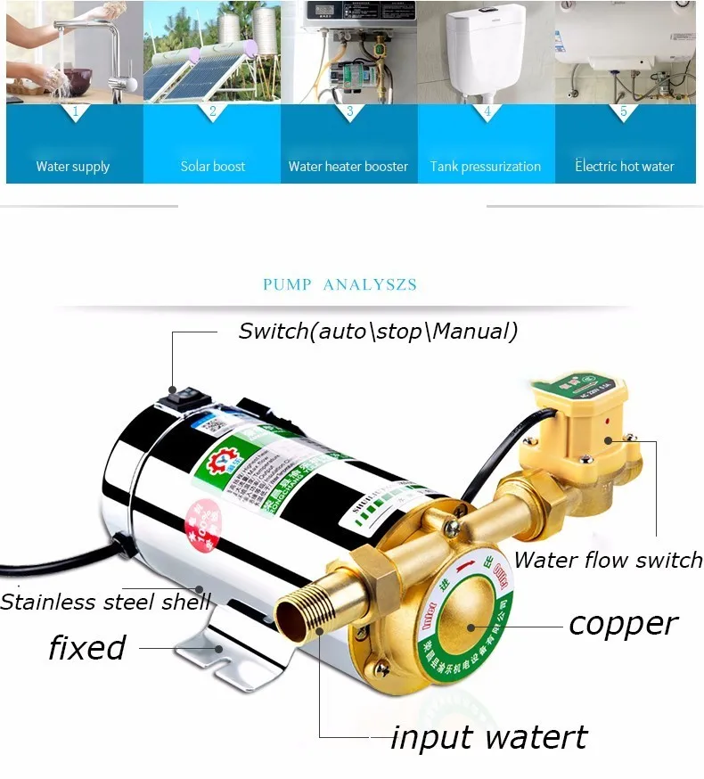 Pressure Booster Pump, Domestic Pressure Boosting System, Pressure