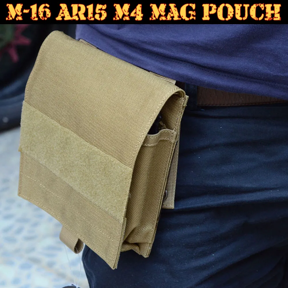 Rocotactical тактический Молл подсумок M4/M16 подсумок Военная Униформа Airsoft Пейнтбол талии recycle сумка Армия Молл сумка