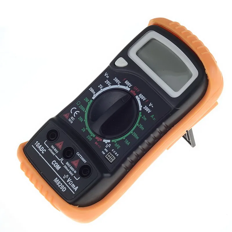

DT-266 Digital Multimeter Am Volt meter Clamp Insulation Tester For Transistor Tester Diagnostic-Tool With Test leads VEJ54 T40