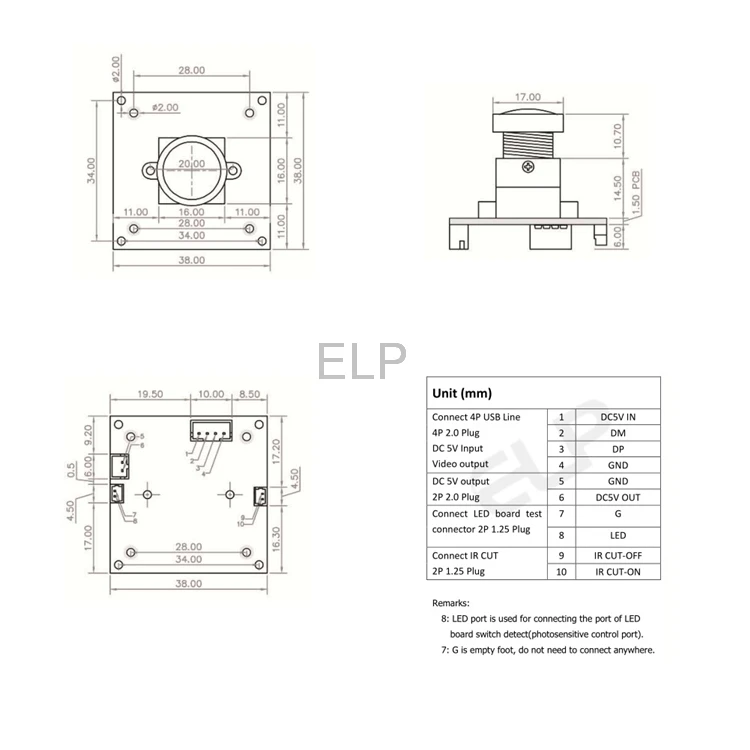 3MP WDR USB CAMERA MODULE12