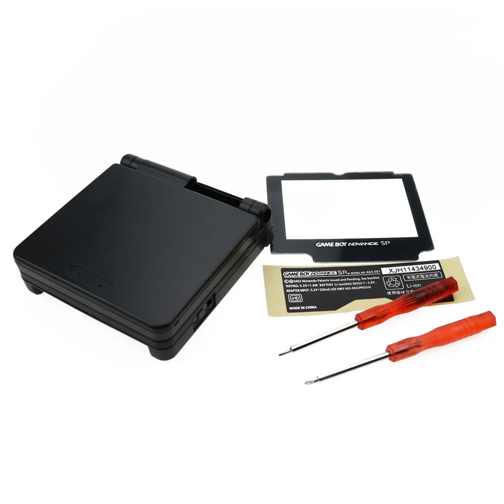 YuXi For Nintendo GBA SP For Gameboy Housing Case Cover Replacement Full Shell For Advance SP