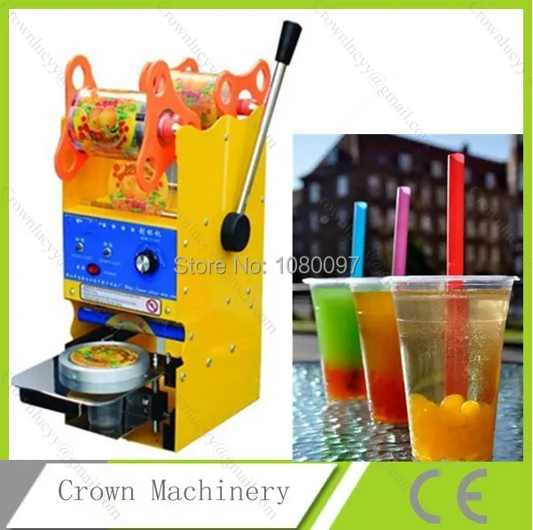 

Semi-automatic Plastic cup Film Sealing Machine