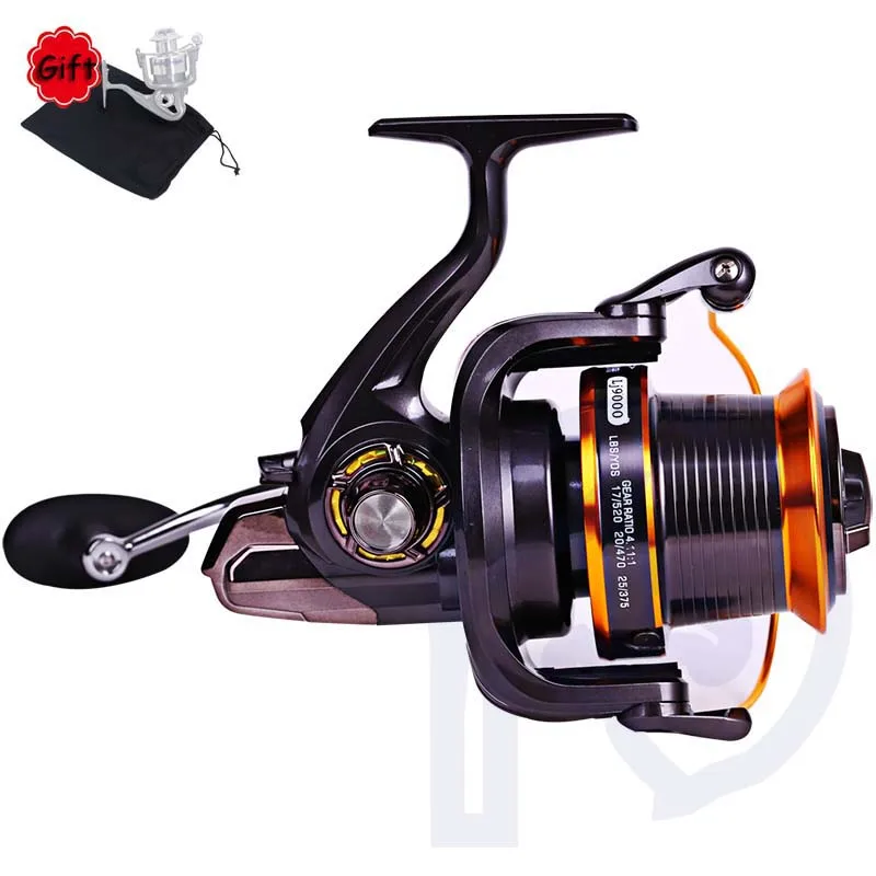 

FDDL LJ9000 Fishing Reel Full Metal Spool Jigging Trolling Long Shot Casting for Carp and Salt Water Surf Spinning Big Sea Fishi