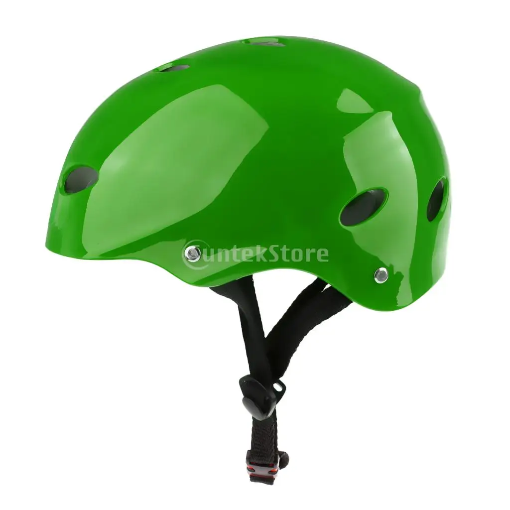 Lightweight Adjustable Water Sports Safety Helmet Hard Protection Hat for Wakeboard Kayak Canoe Surf Skate - All Sizes & Colors