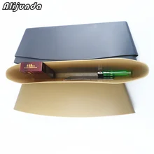 Автомобильное кресло подсветки перчаточного ящика автомобиля сумка для хранения Авто Коробка для хранения между сиденьями для peugeot 206 207 208 301 307 308 407 2008 3008 4008