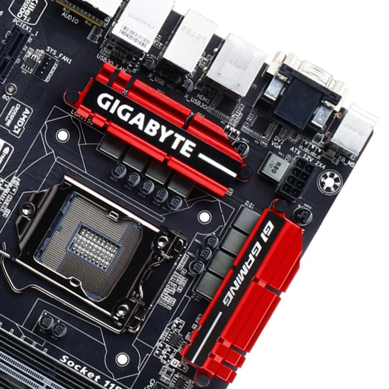 GIGABYTE GA-Z97X-Gaming 5 рабочего Материнская плата LGA1150 i3 i5 i7 DDR3 USB3.0 32G блок питания ATX