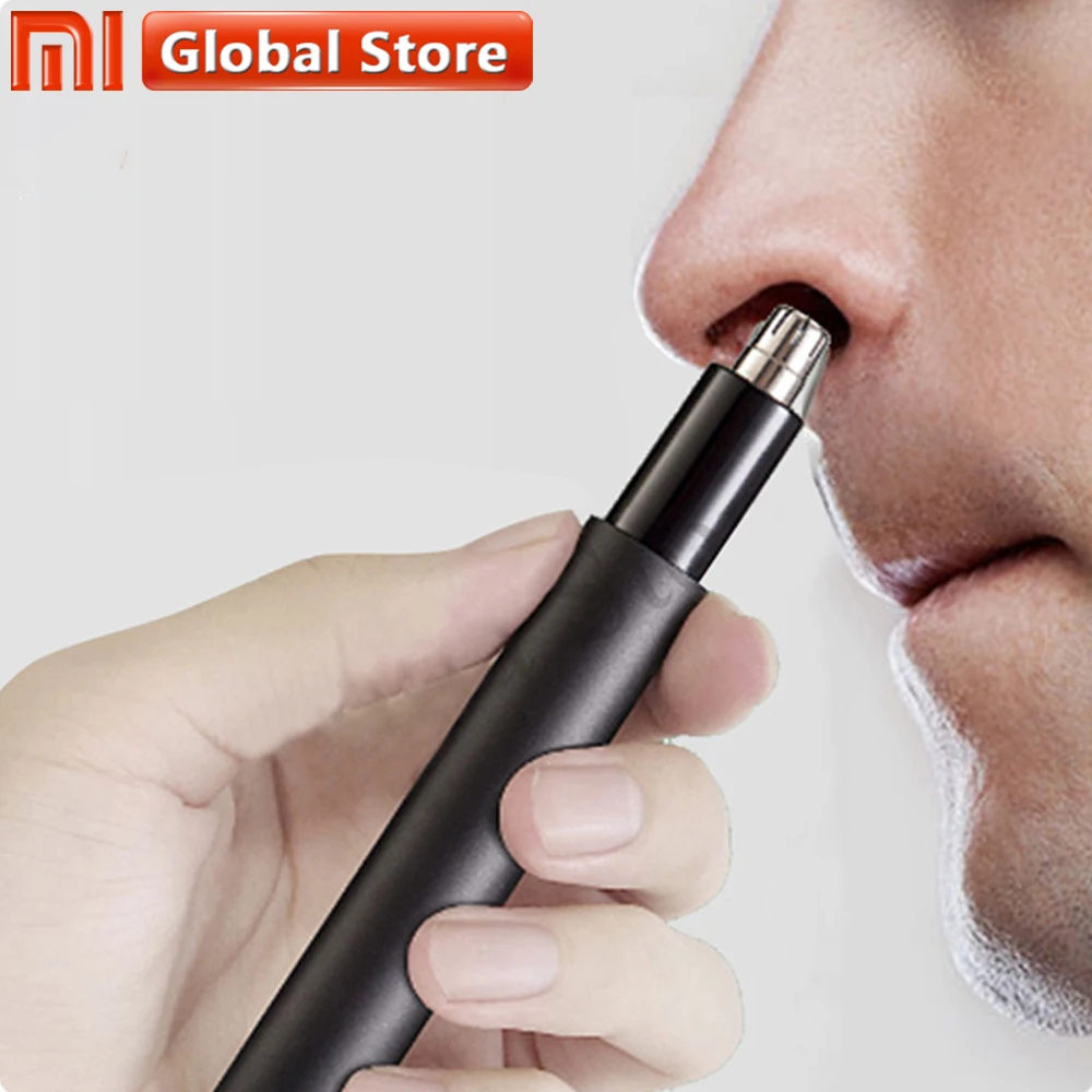 Xiaomi Mijia Electric Mini Nose Hair Trimmer HN1 Portable Ear Nose Hair Shaver Clipper Waterproof Safe Cleaner Tool for Male