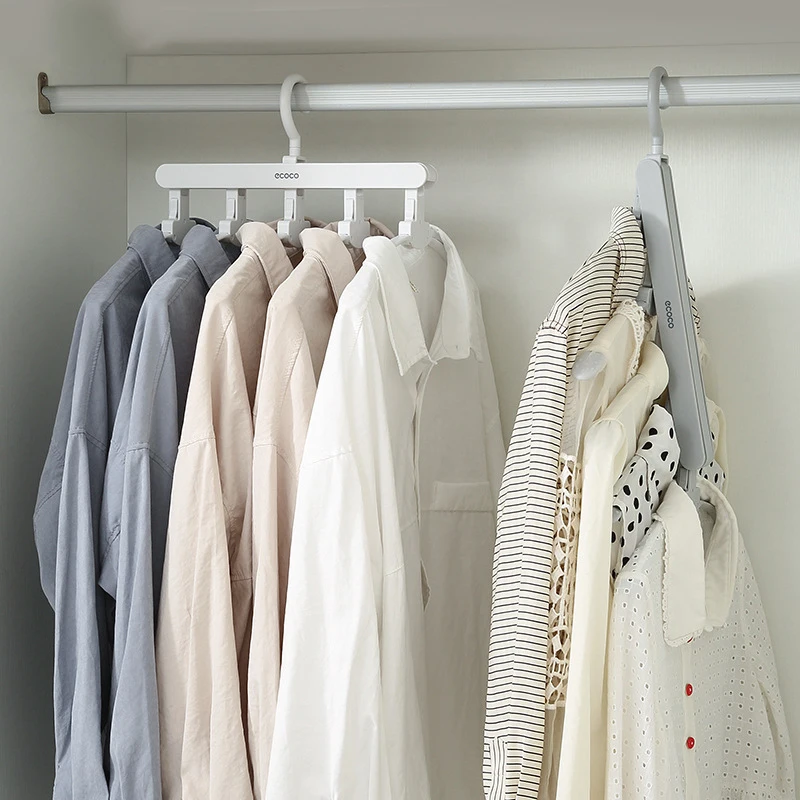 

5 Layer Hangers For Clothes Coat Pants Baby Hanger 360 Degree Rotating Multifunction Hanger Easy To Dry Non-slip Clothes Hanger