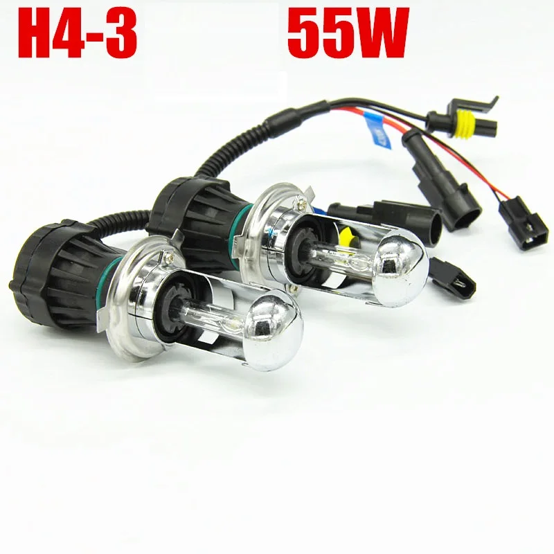 1 комплект 55W 12V Ксеноновые фары для автомобиля H1 H3 H7 H11 9005 9006 HB3 HB4 H4 HID 880 881