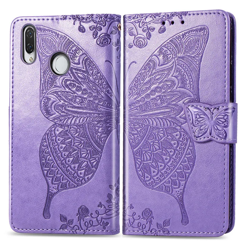

3D Butterfly Flip Leather Case For Huawei Nova 3i Case Silicone Back Cover Phone Case For Huawei Nova 3i Nova 3 3E Wallet Case