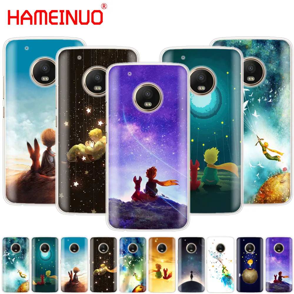 

HAMEINUO The Little Prince and the Fox case phone cover For Motorola Moto X4 C G6 G5 G5S G4 Z2 Z3 PLAY PLUS