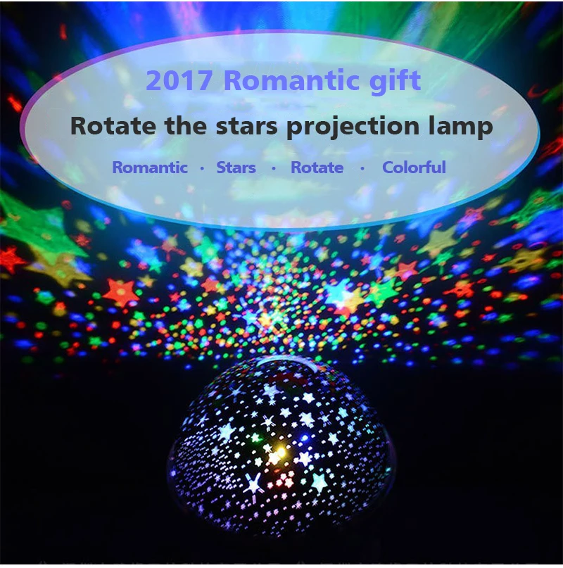 LED Projector Night Light Novelty Luminous Toys Rotating Star Lamp Battery USB Night Lamp For Creative Birthday Gift Party (6)