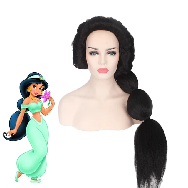 Princess Jasmine Wig Cosplay Costume Aladdin and the magic lamp Women
