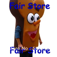 В форме кости хлеб еда талисман костюм Рождество Хэллоуин пасхальный ужин еда символ «Герой мультфильма» наряд костюм SW259