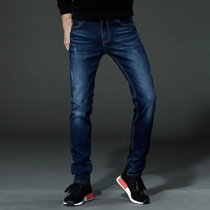 Aliexpress.com : Buy SULEE Brand Mens Fashion Stretch Denim Jeans Lycra ...