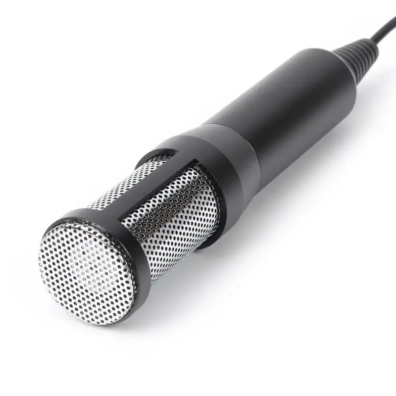 Конденсаторный USB микрофон Студийный со складной подставкой губкой и фильтром