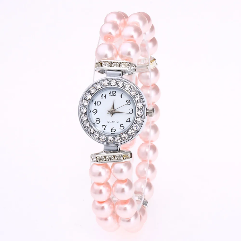 Модные женские часы Reloj mujer, повседневные перламутровые часы с ремешком, кварцевые Стразы, часы, роскошные Брендовые женские наручные часы