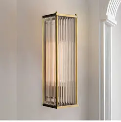 Современная хрустальная люстра Золотая/серебряная светодиодная настенная бра для гостиной фойе фоновая настенная лампа для ванной