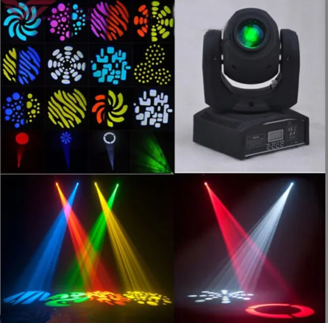 Wedding Gobo Light 60W Led Moving Head Light RGBW Christmas Lights GOBO LED Projector Moving