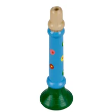 1 шт. Orff деревянная труба красочная Orff колонка с корпусом из дерева детская обучающая игрушка динамик