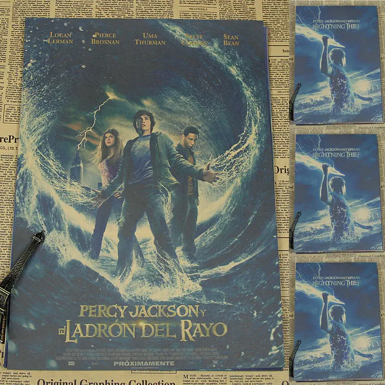 

Vintage Poster Percy Jackson Bar retro decorative painting movie nostalgia movie poster paper retro poster
