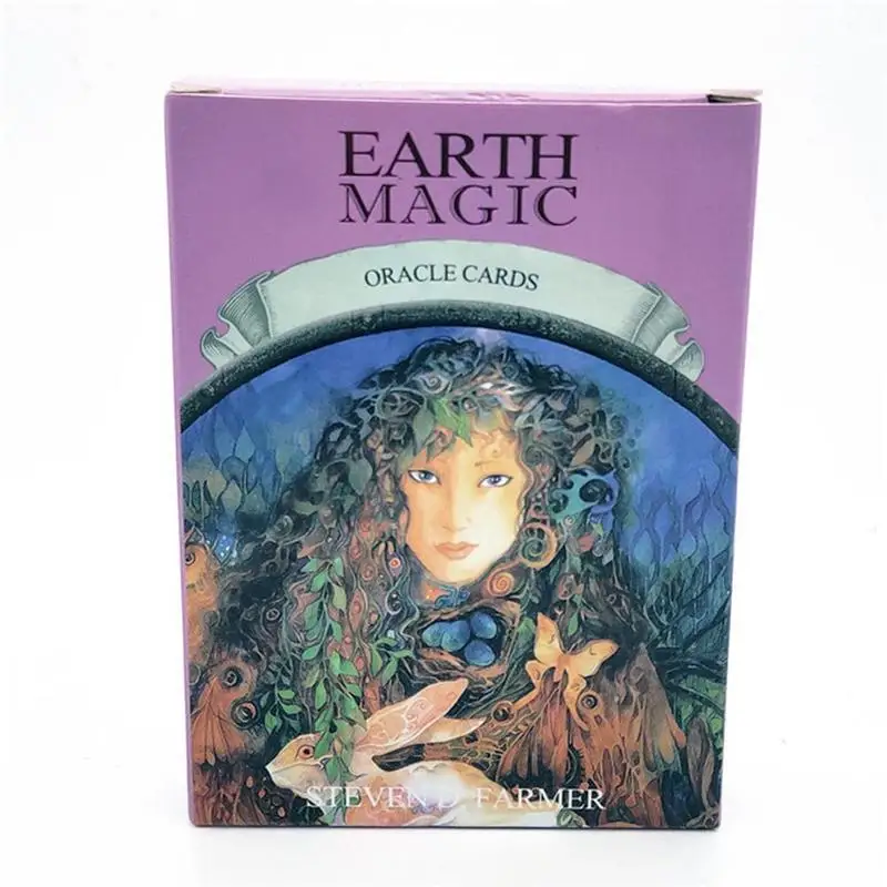 Волшебные карты Oracle Earth Magic: read Fate Tarot карточная игра для личного использования настольная игра 48-Card - Цвет: as shown
