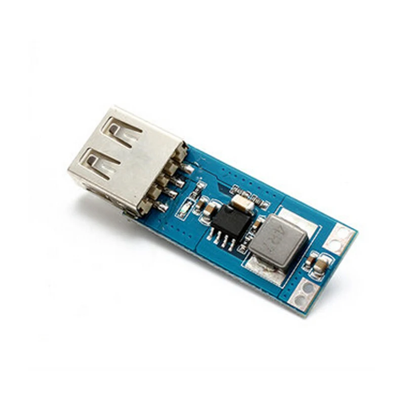 DC 2 5 V до 5V 2A Повышающий Модуль питания внешний аккумулятор повышающий