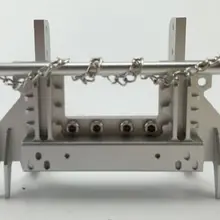 1/14 весы трактор, экскаватор грузовик Tamiya по супер скидке RC8WD 6x6, 8x8 прицеп RC SCA человек BENZ R620 R470 металлический передний Универсальный амортизирующий Бампер Комплект