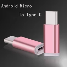 

Micro USB To Type C Adapter Mini Phone Adaptors Android Micro To USB Type-C Adapateurs Retail Drop Shipping Fast Delivery