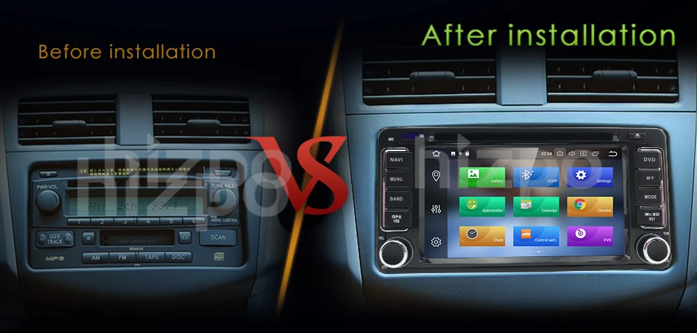 Clearance Android8.0 Octa 8 Core 4G RAM 32G ROM car dvd player for Toyota Hilux VIOS Old Camry Prado RAV4 Prado 2003-2008 4G LTE Network 5