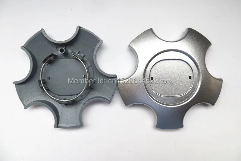 

4pcs Silver Wheel Hub Center Wheel Covers Auto Brand Logo Emblem Decor Caps For Mazda 3 6 Axela CX-3 CX-9 Car Access Car Styling