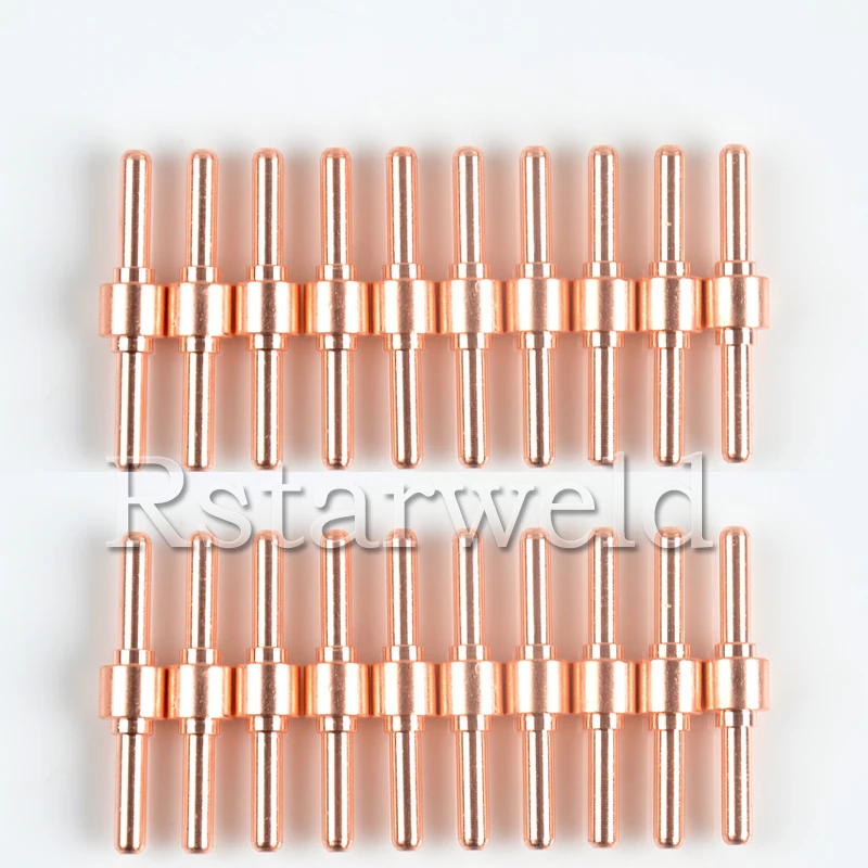 60pcs Consumables Extended(long tips and long electrode) PT-31 for 40A 50A Air Plasma Cutter and CT520 SUPER200P WELDING MACHINE