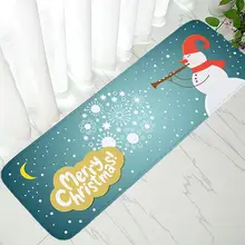 Рождественский ковер для столовой, мохнатый мягкий коврик для спальни, прямоугольный нескользящий коврик, Прямая поставка, w16 30